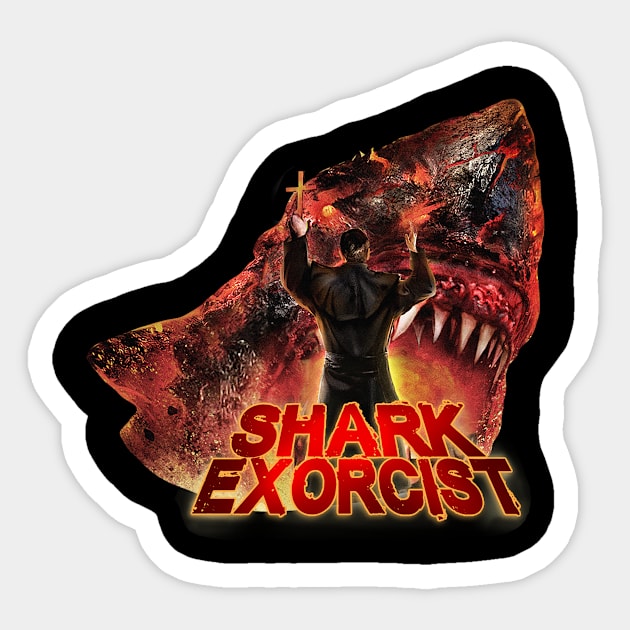 Shark Exorcist Sticker by Wild Eye Movies